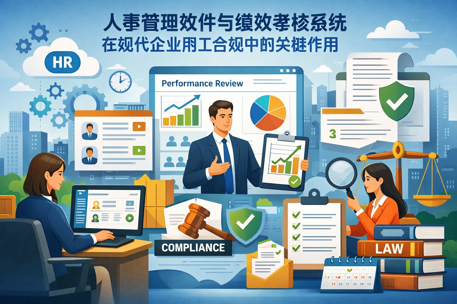 人事管理软件与绩效考核系统在现代企业用工合规中的关键作用