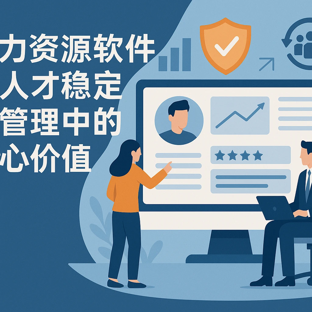 人力资源软件在人才稳定性管理中的核心价值