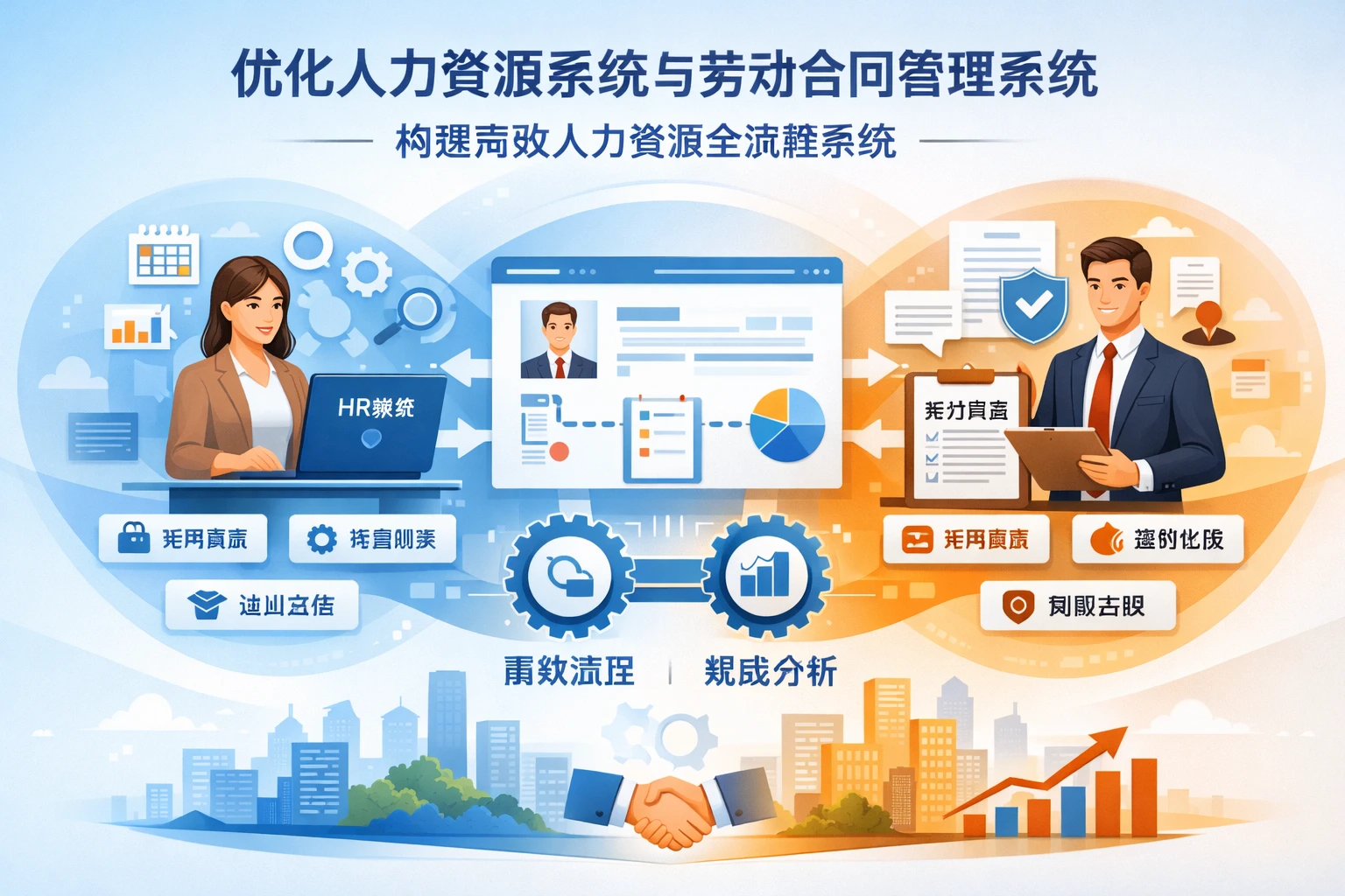 优化人力资源系统与劳动合同管理系统 构建高效人力资源全流程系统