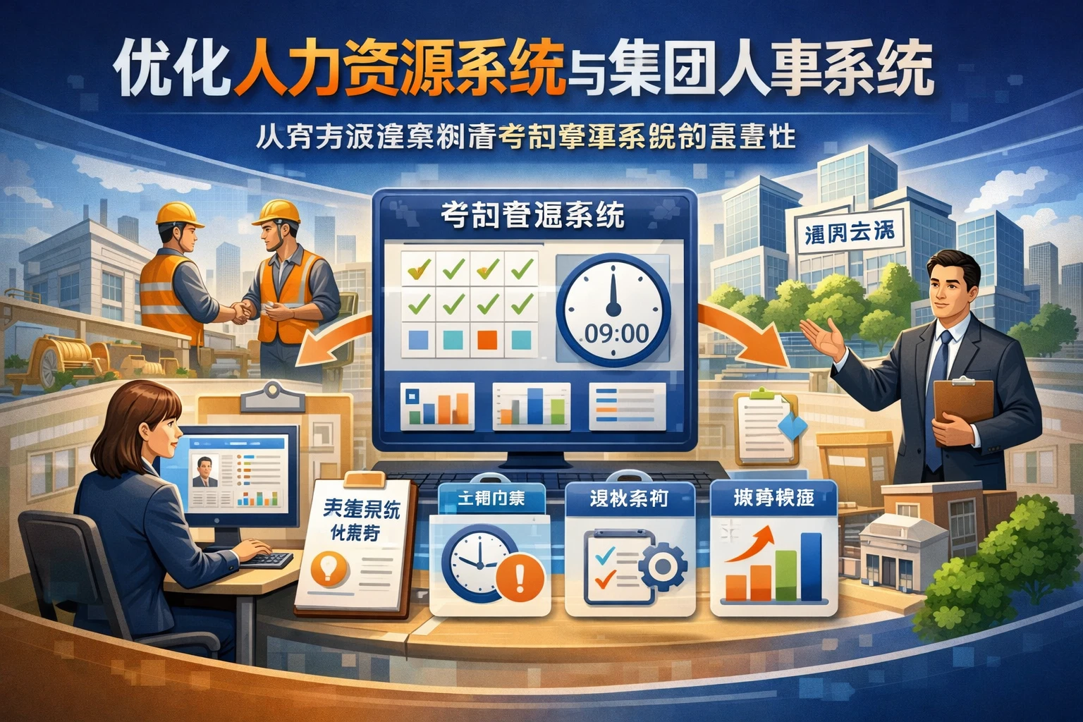 优化人力资源系统与集团人事系统：从劳务派遣案例看考勤管理系统的重要性