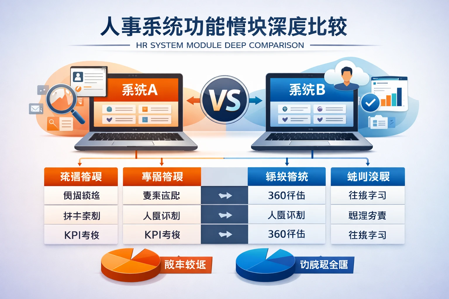 人事系统功能模块深度比较