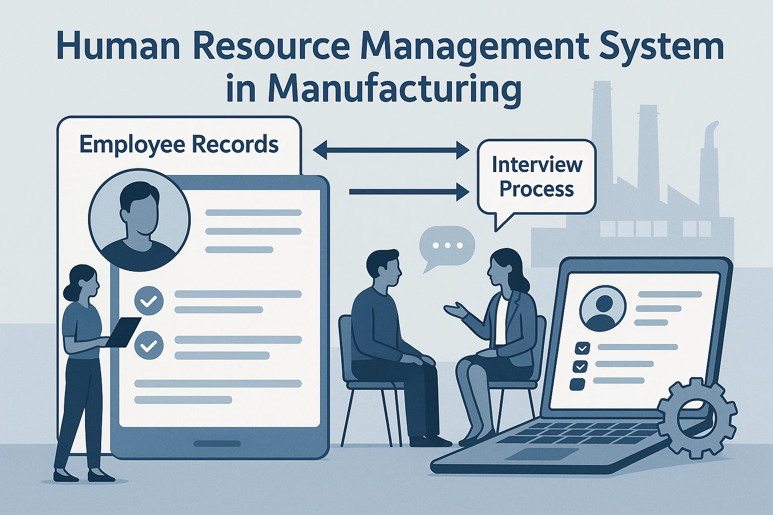 人力资源管理系统在制造业中的应用:优化员工档案系统与面试流程整合