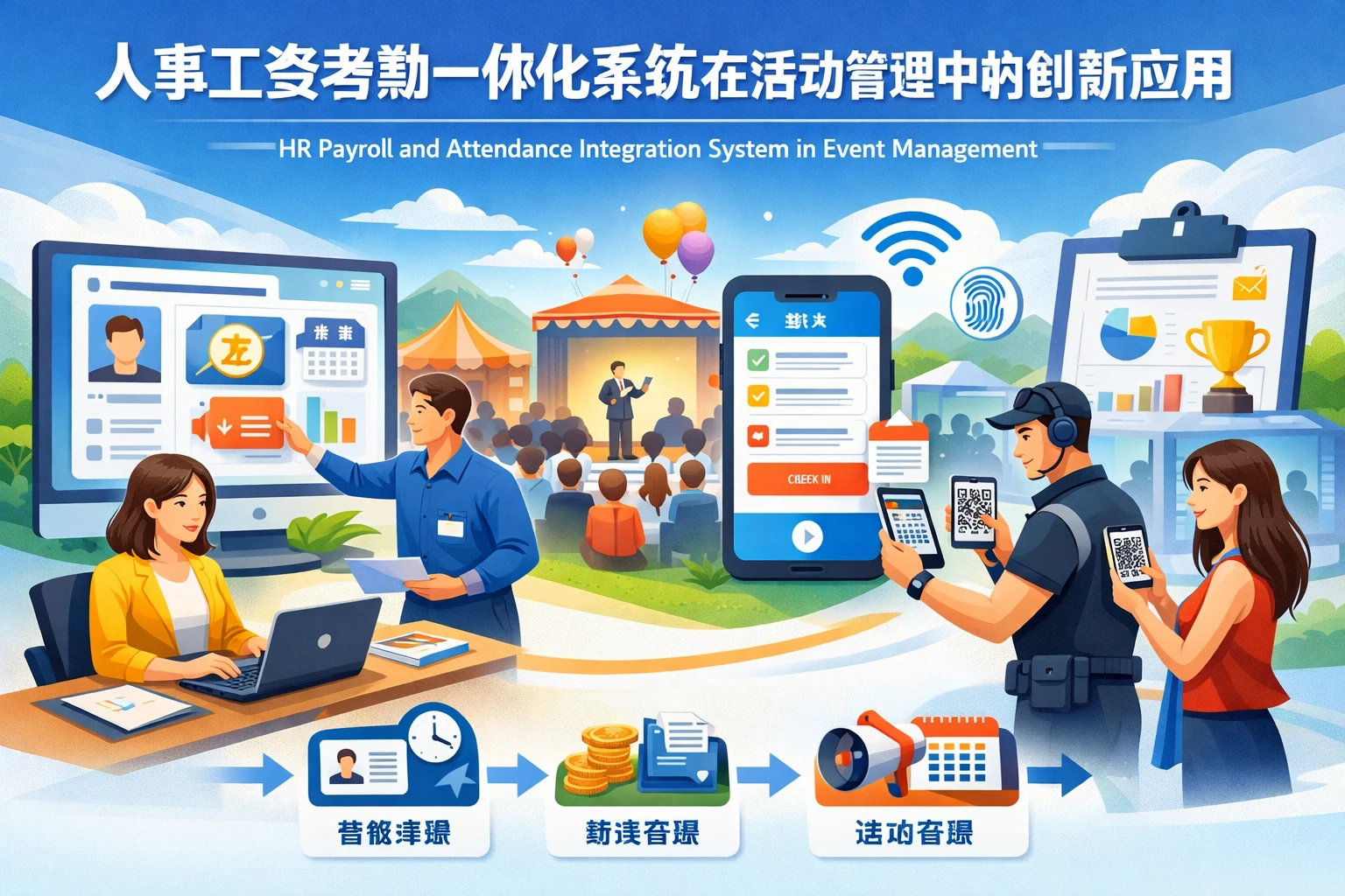 人事工资考勤一体化系统在活动管理中的创新应用