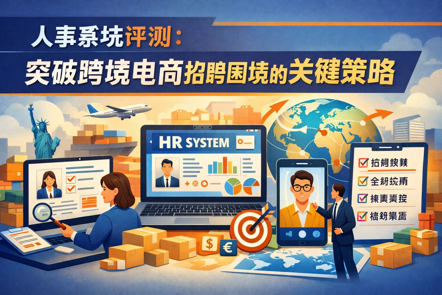 人事系统评测：突破跨境电商招聘困境的关键策略