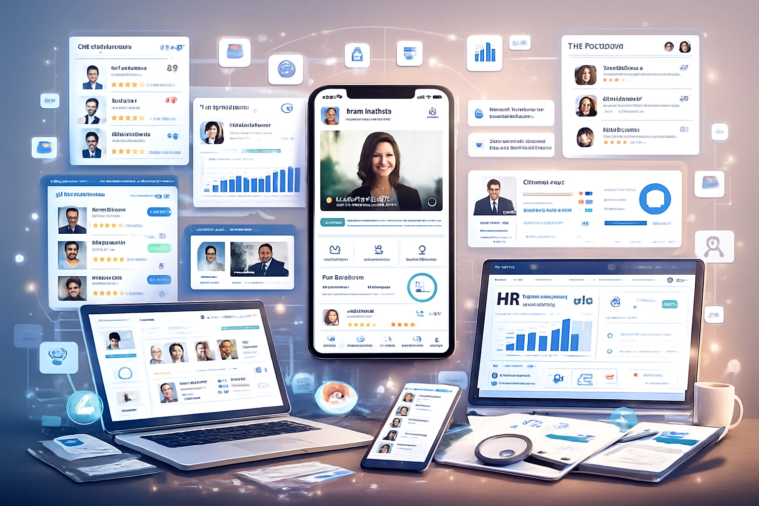 现代企业人力资源软件、招聘管理软件与人事系统APP的整合应用