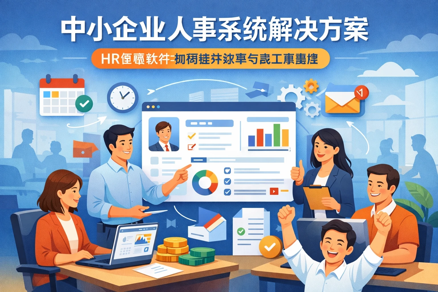 中小企业人事系统解决方案：HR管理软件如何提升效率与员工满意度