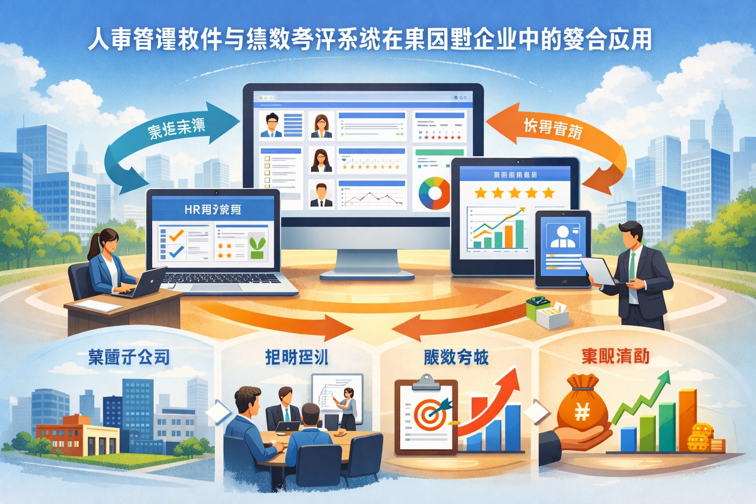 人事管理软件与绩效考评系统在集团型企业中的整合应用