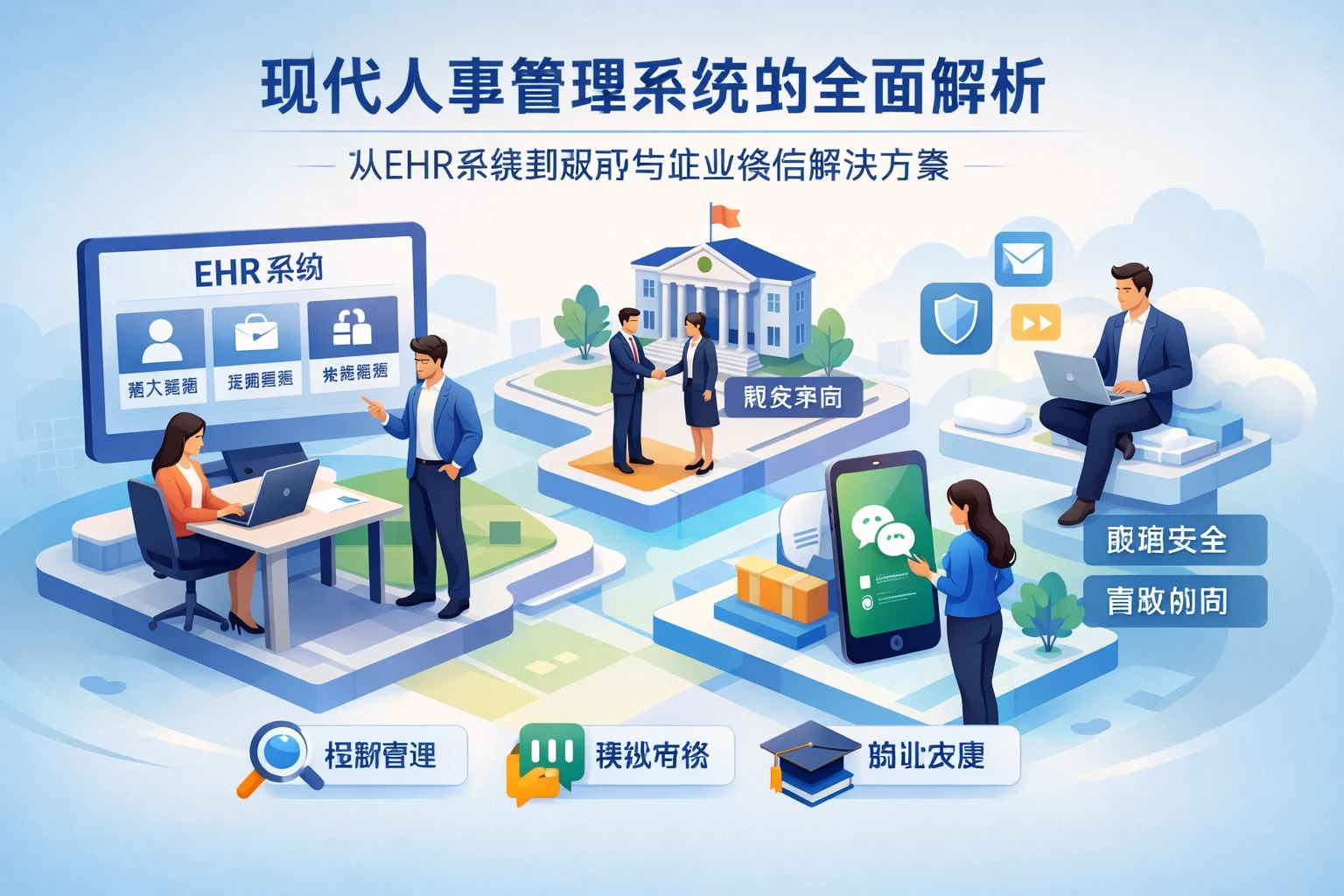 现代人事管理系统的全面解析：从EHR系统到政府与企业微信解决方案