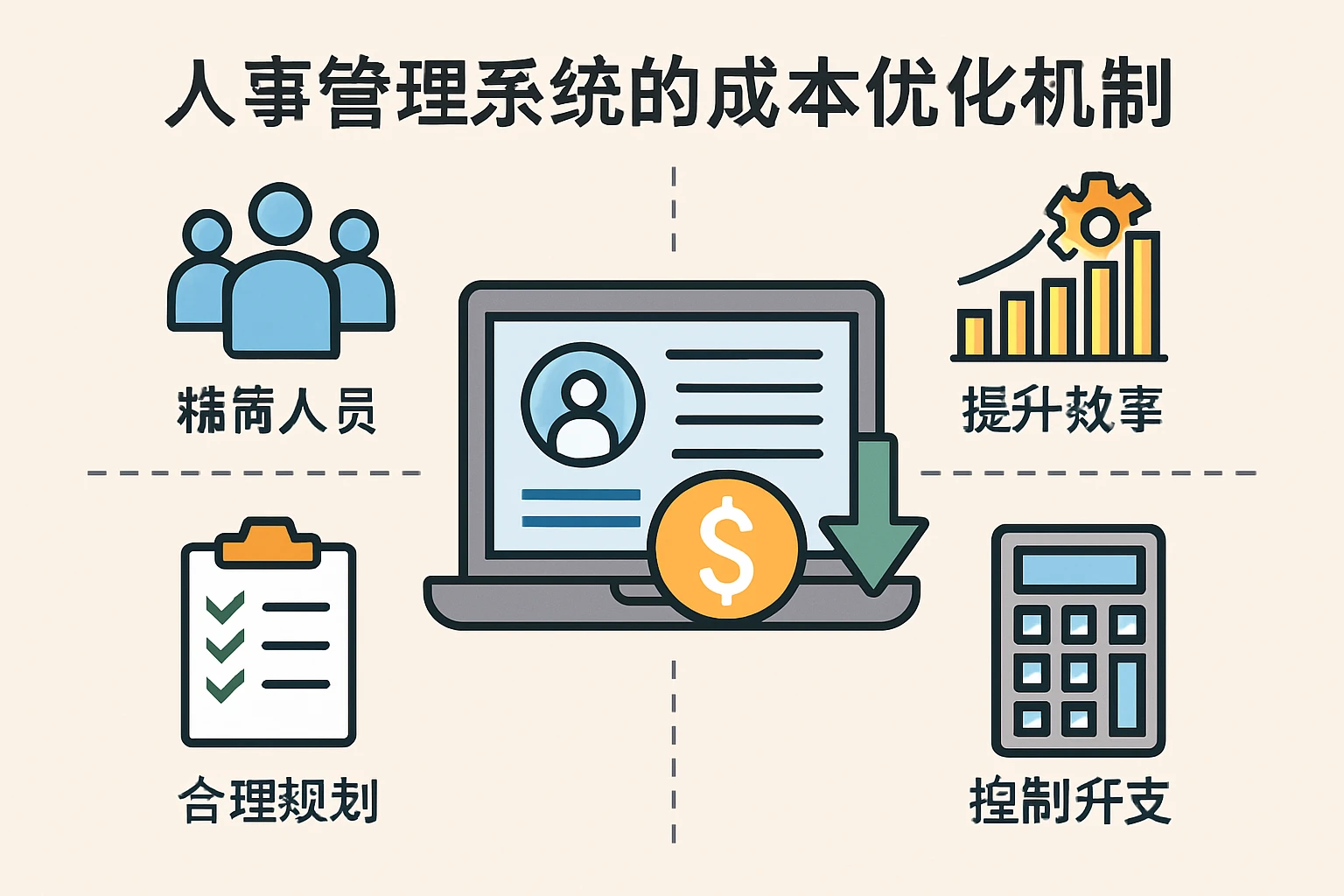 人事管理系统的成本优化机制