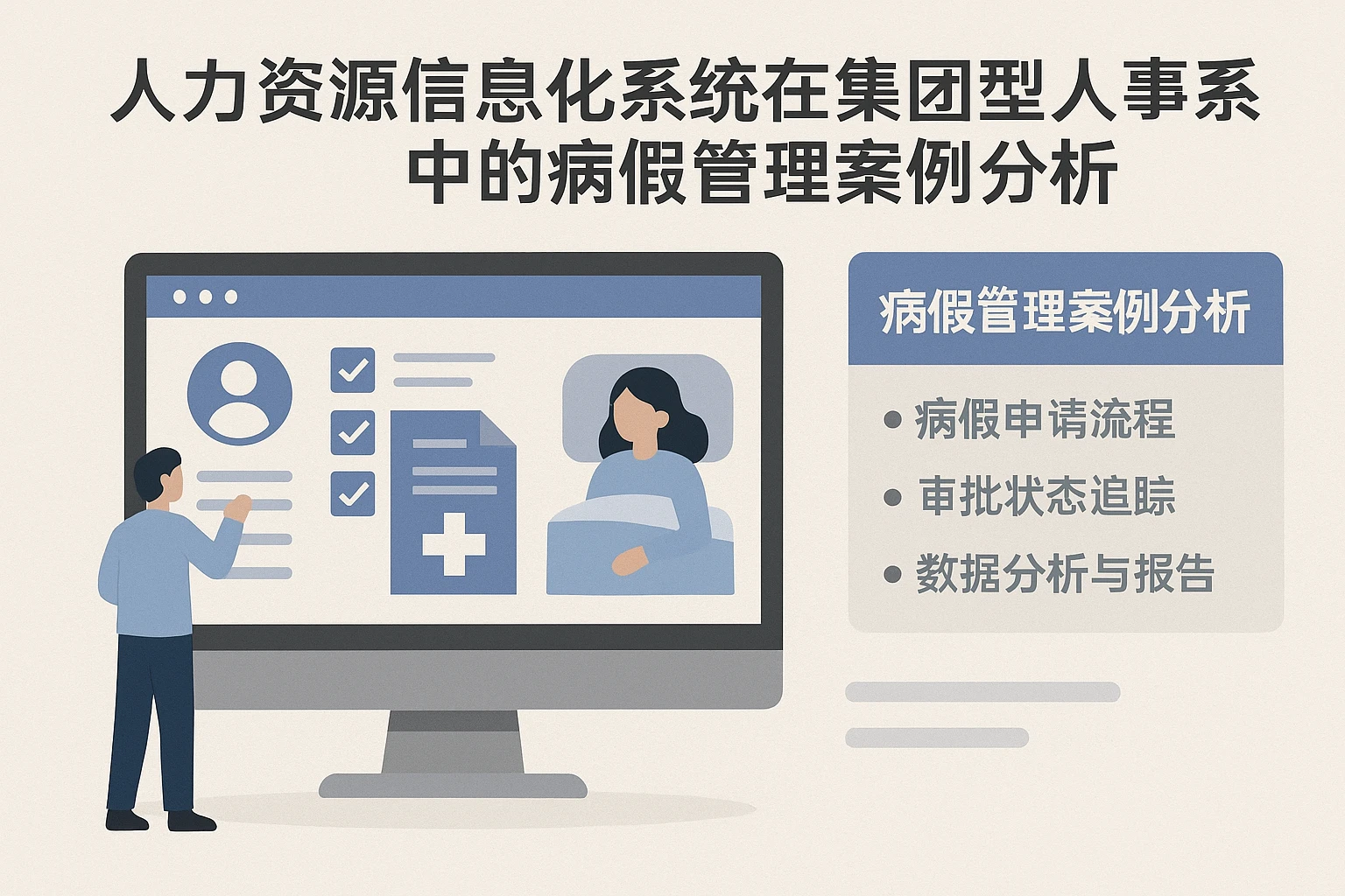 人力资源信息化系统在集团型人事系统中的病假管理案例分析