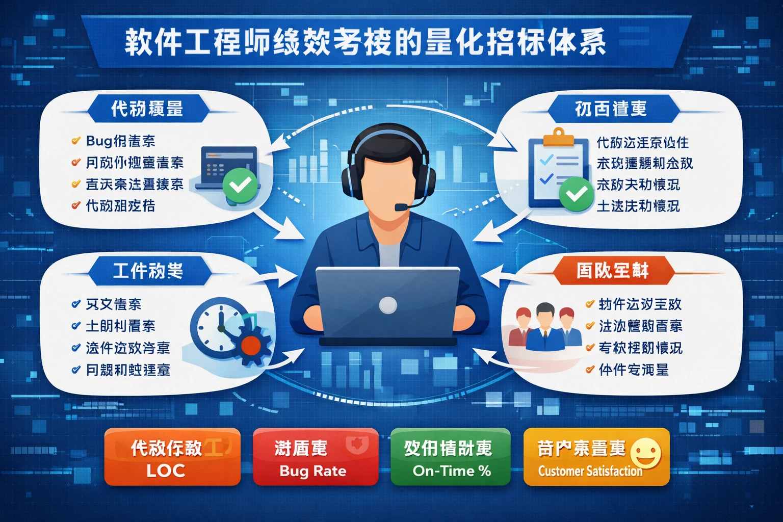 软件工程师绩效考核的量化指标体系