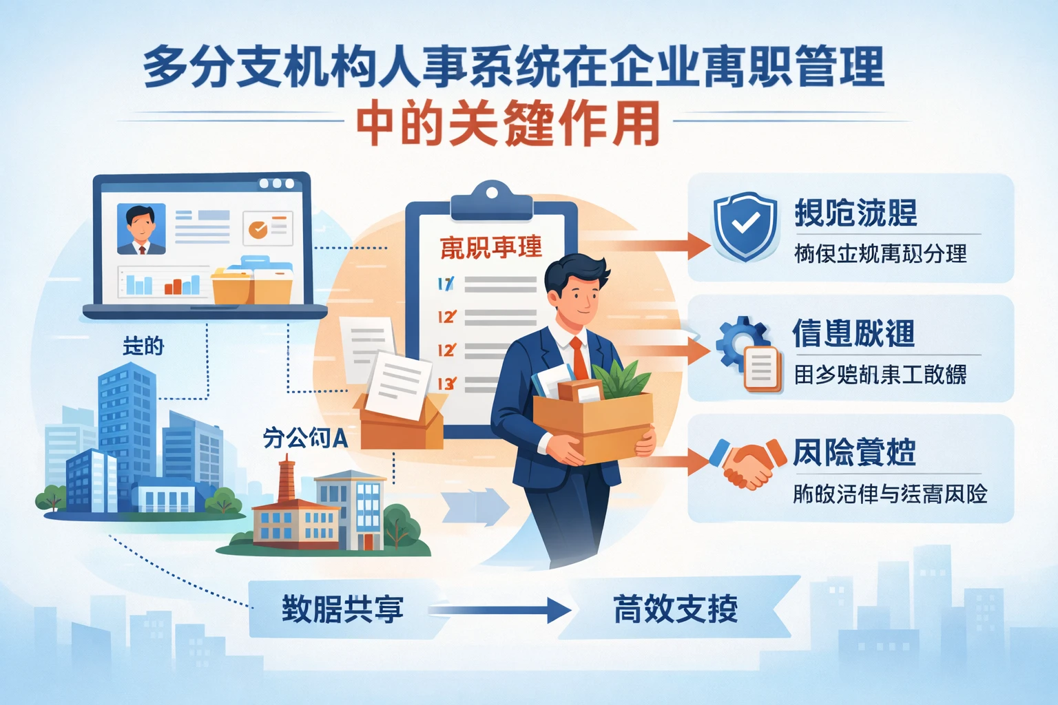 多分支机构人事系统在企业离职管理中的关键作用