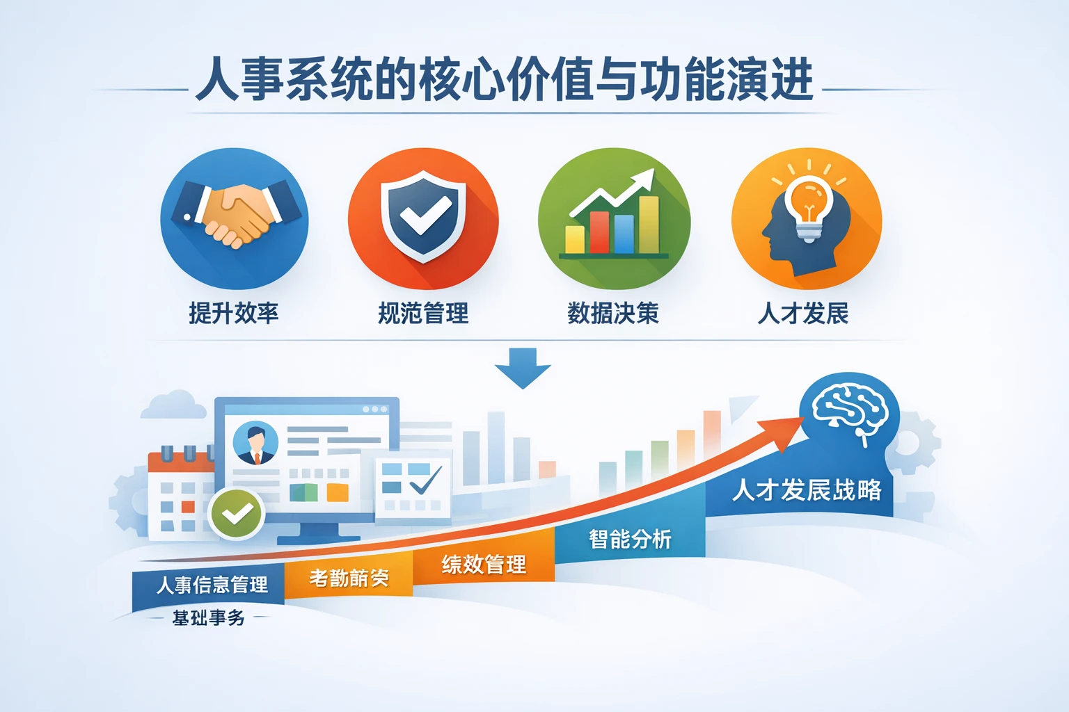 人事系统的核心价值与功能演进