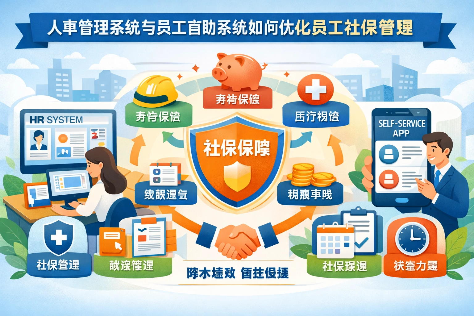 人事管理系统与员工自助系统如何优化员工社保管理