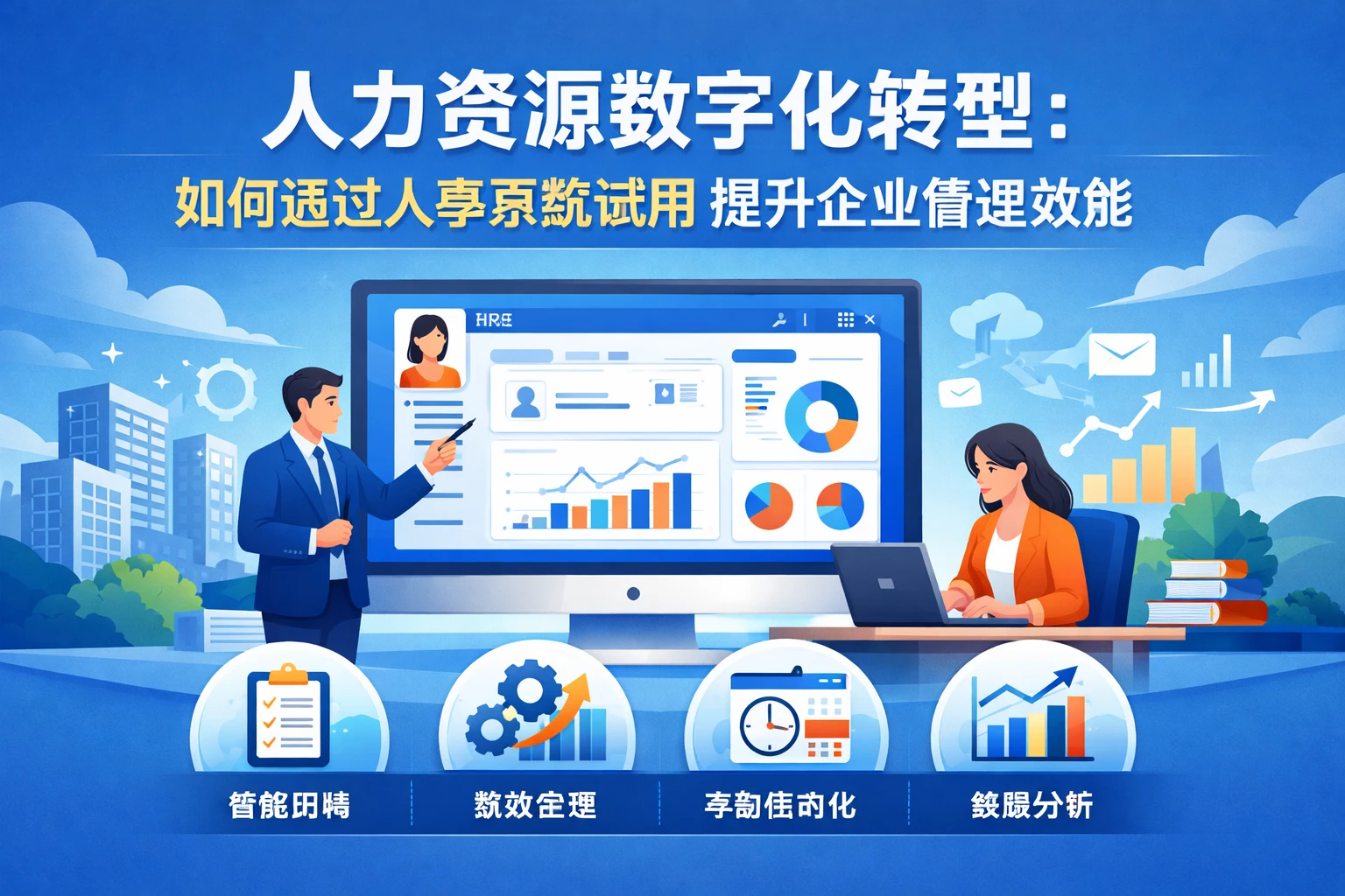 人力资源数字化转型：如何通过人事系统试用提升企业管理效能