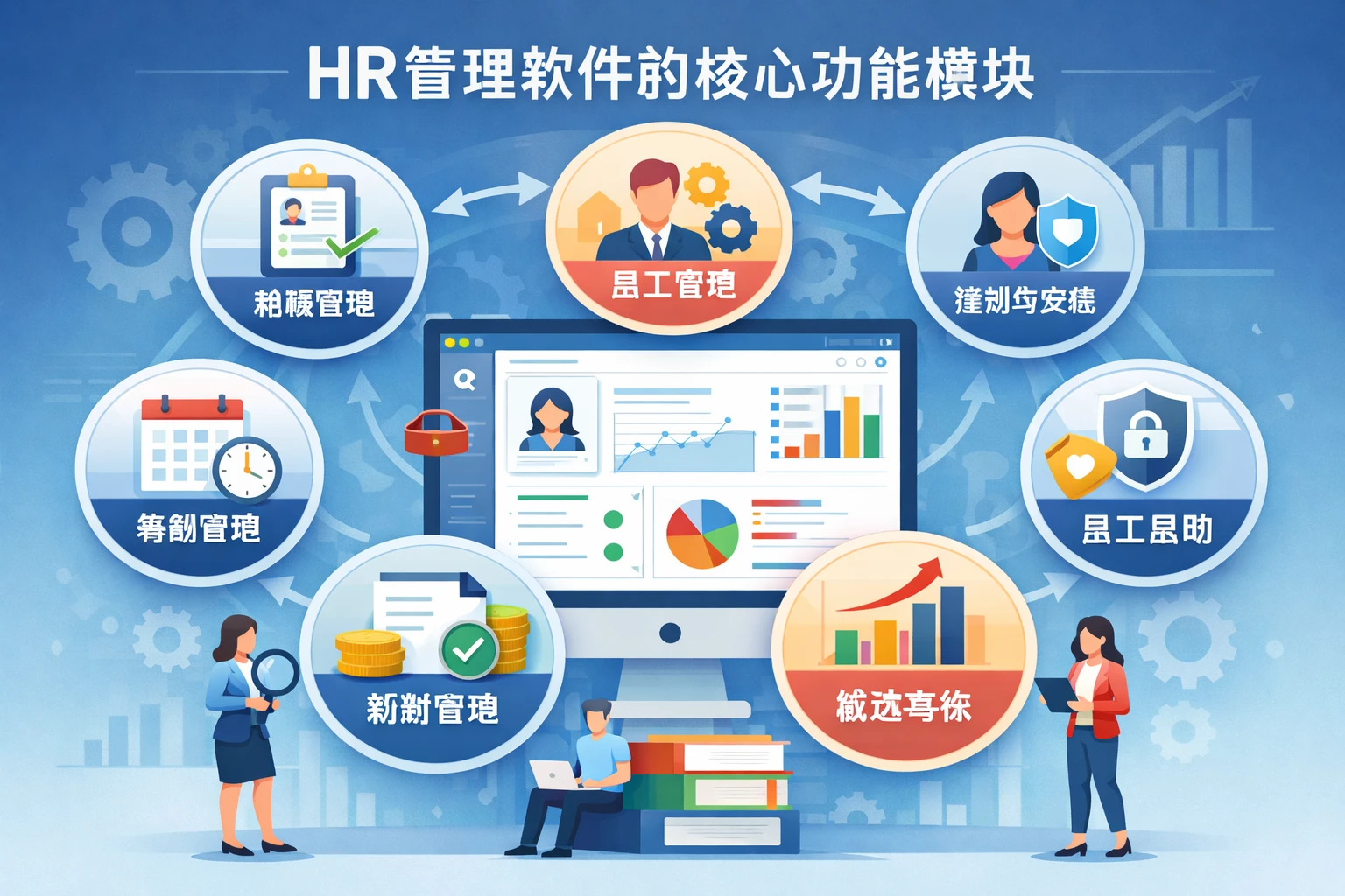 HR管理软件的核心功能模块