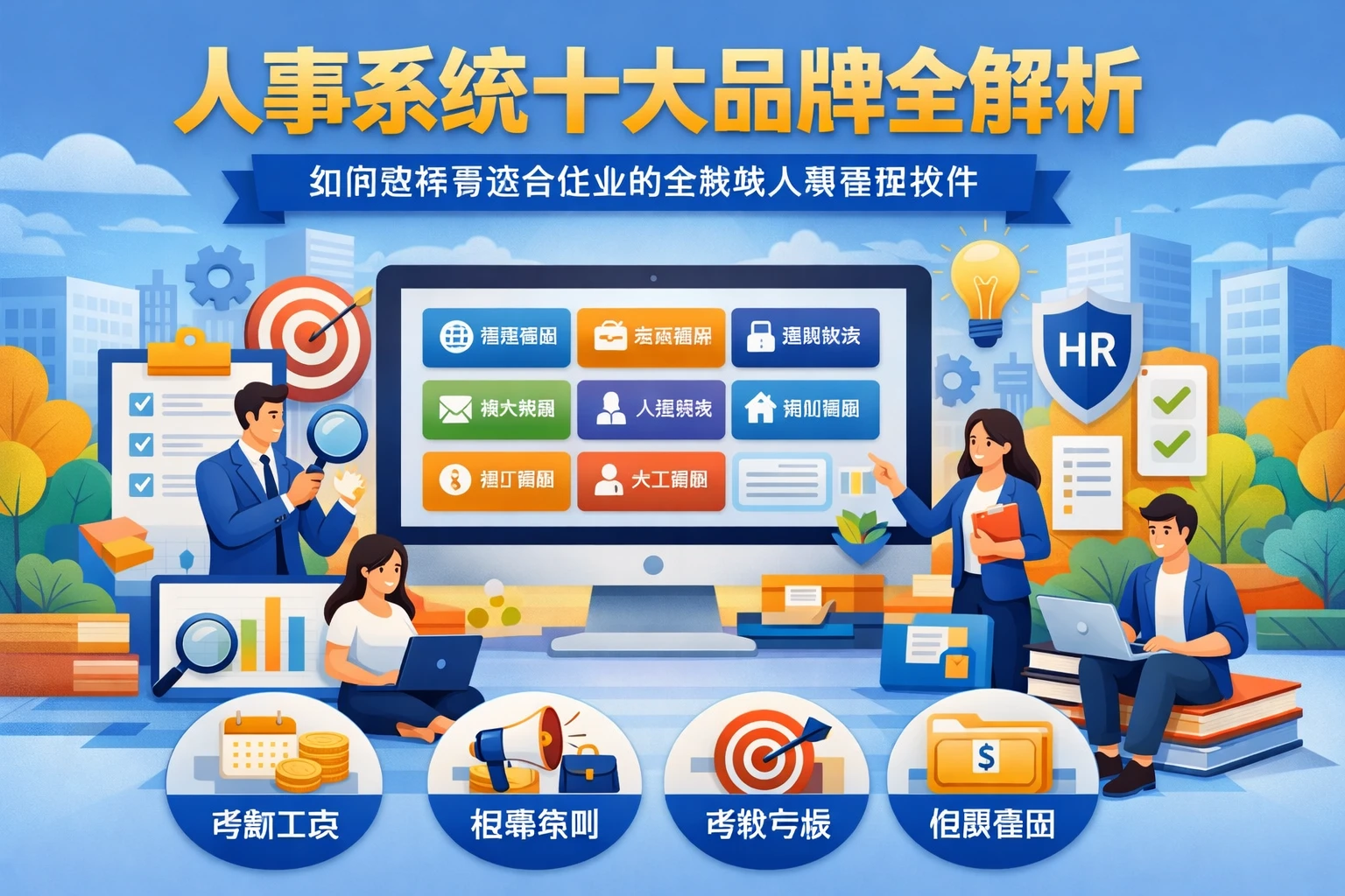人事系统十大品牌全解析：如何选择最适合企业的全模块人事管理软件