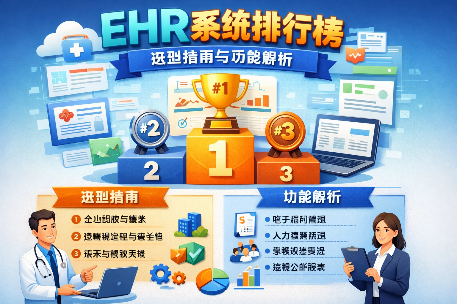 ehr系统排行榜：选型指南与功能解析