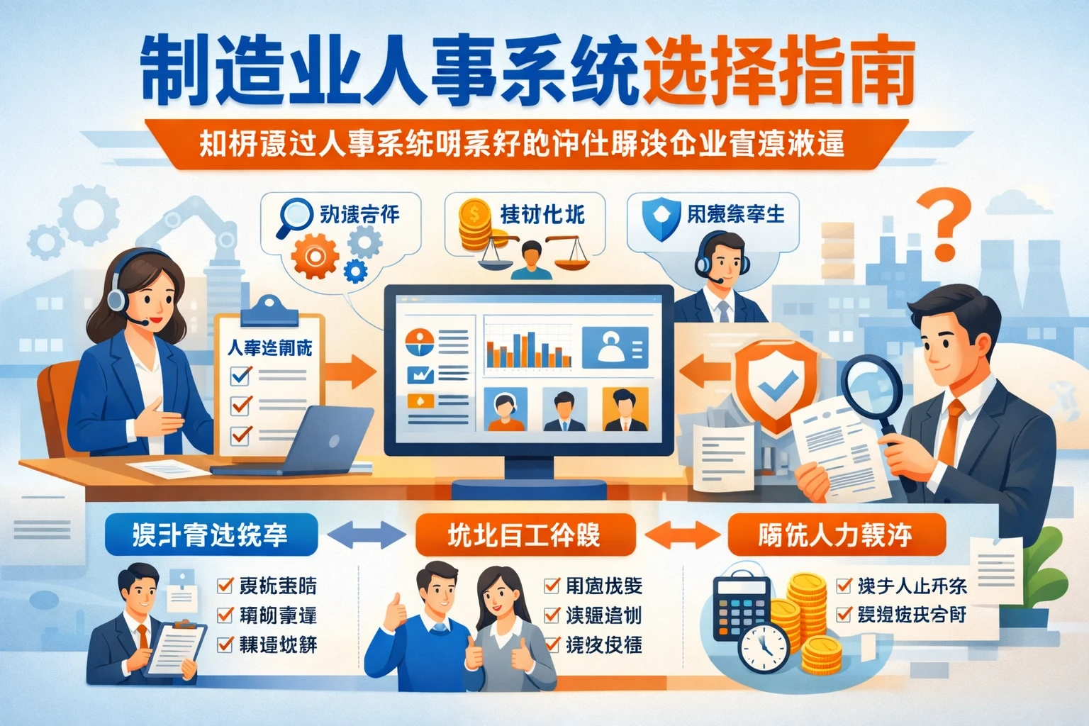 制造业人事系统选择指南 - 如何通过人事系统哪家好的评估解决企业管理难题