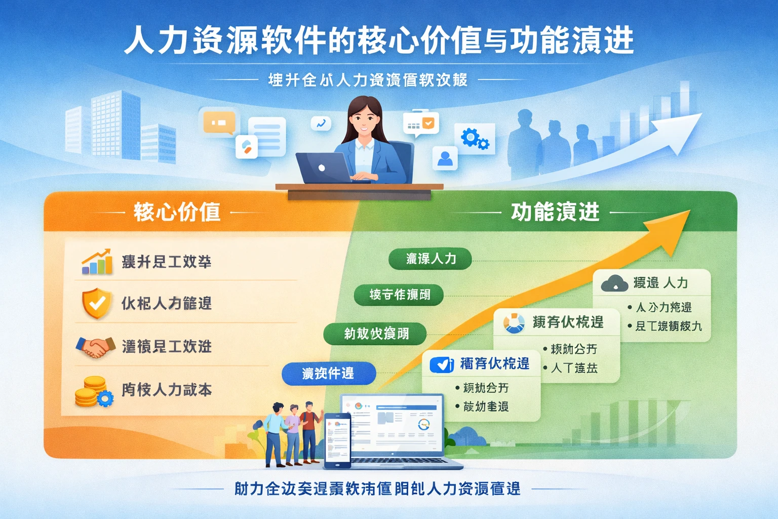 人力资源软件的核心价值与功能演进