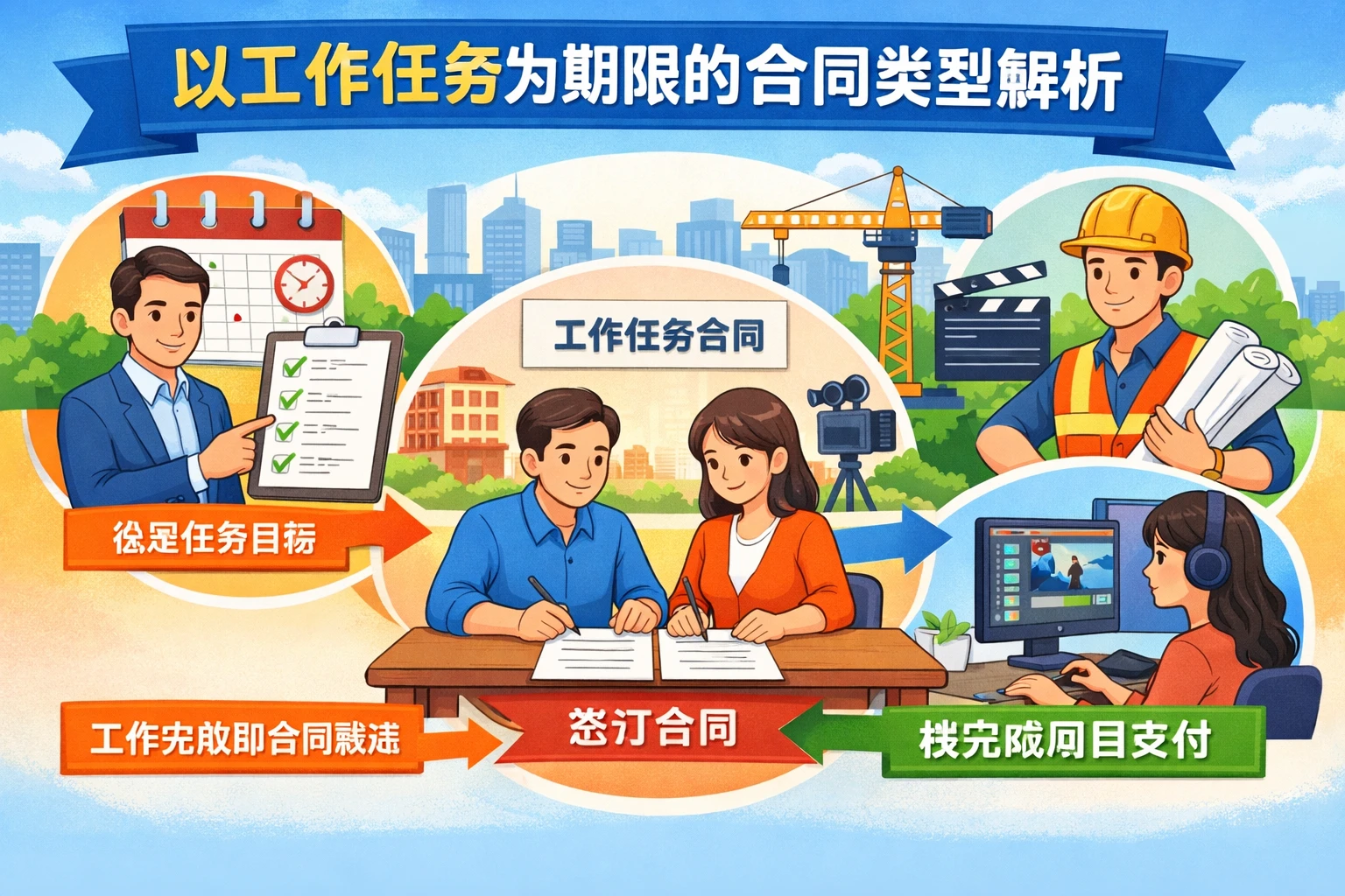 以工作任务为期限的合同类型解析