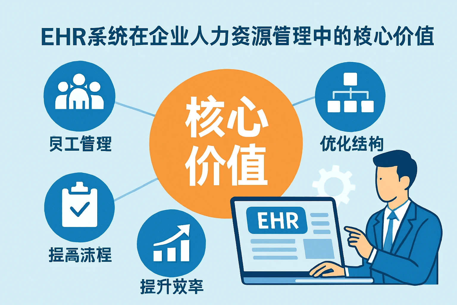 EHR系统在企业人力资源管理中的核心价值