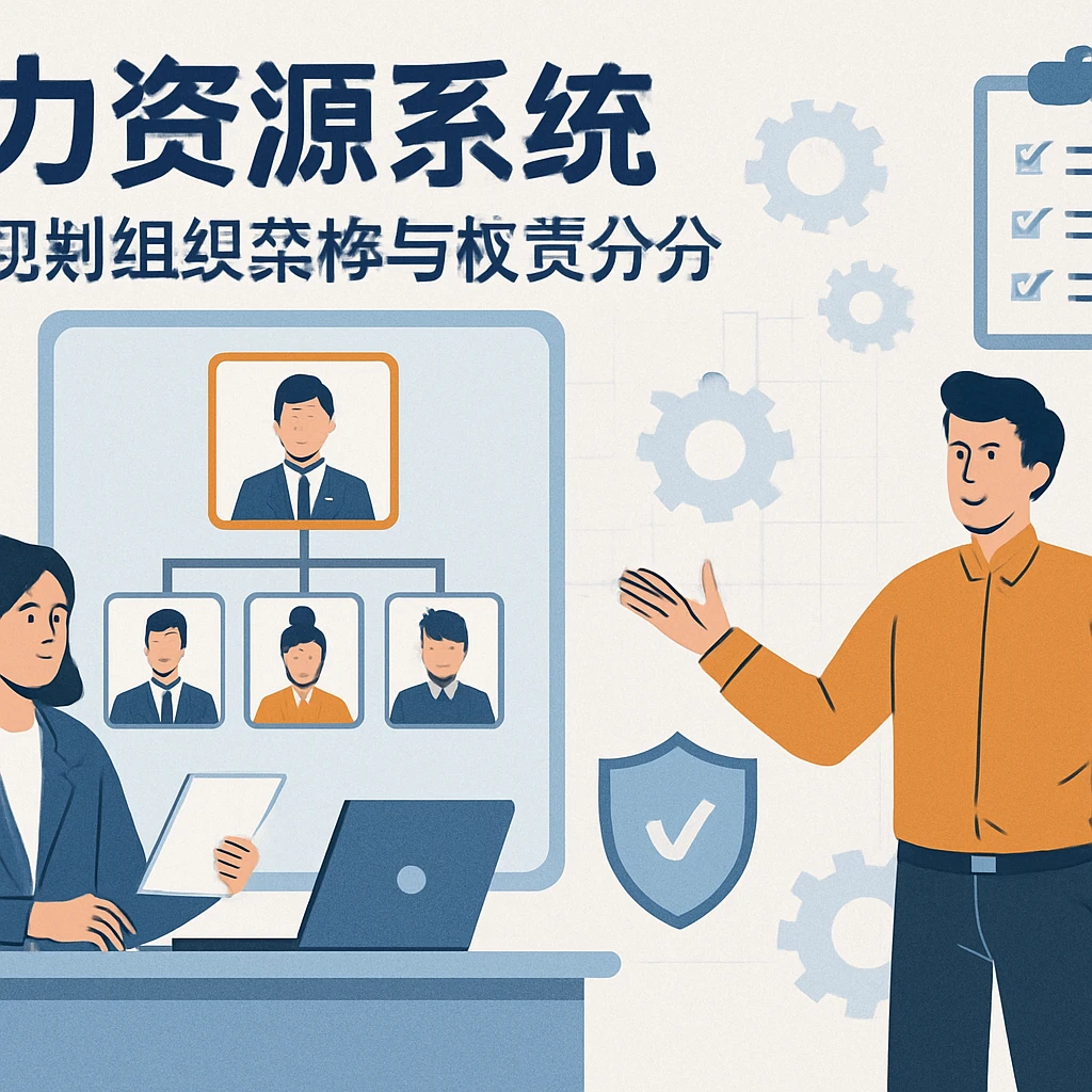 人力资源系统:科学规划组织架构与权责划分