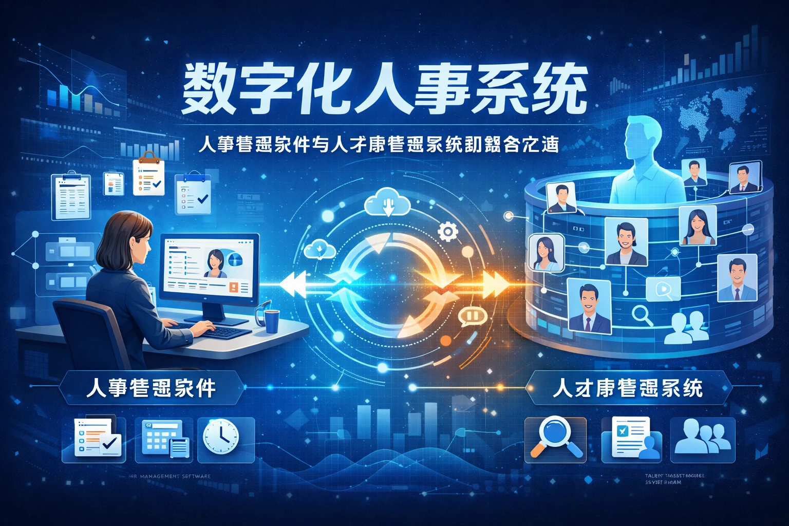 数字化人事系统：人事管理软件与人才库管理系统的整合之道