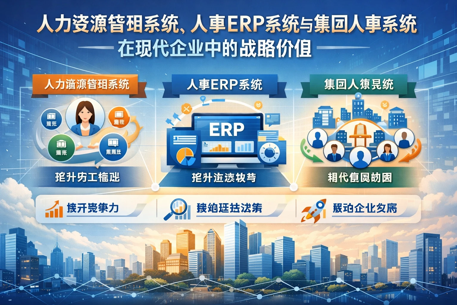 人力资源管理系统、人事ERP系统与集团人事系统在现代企业中的战略价值