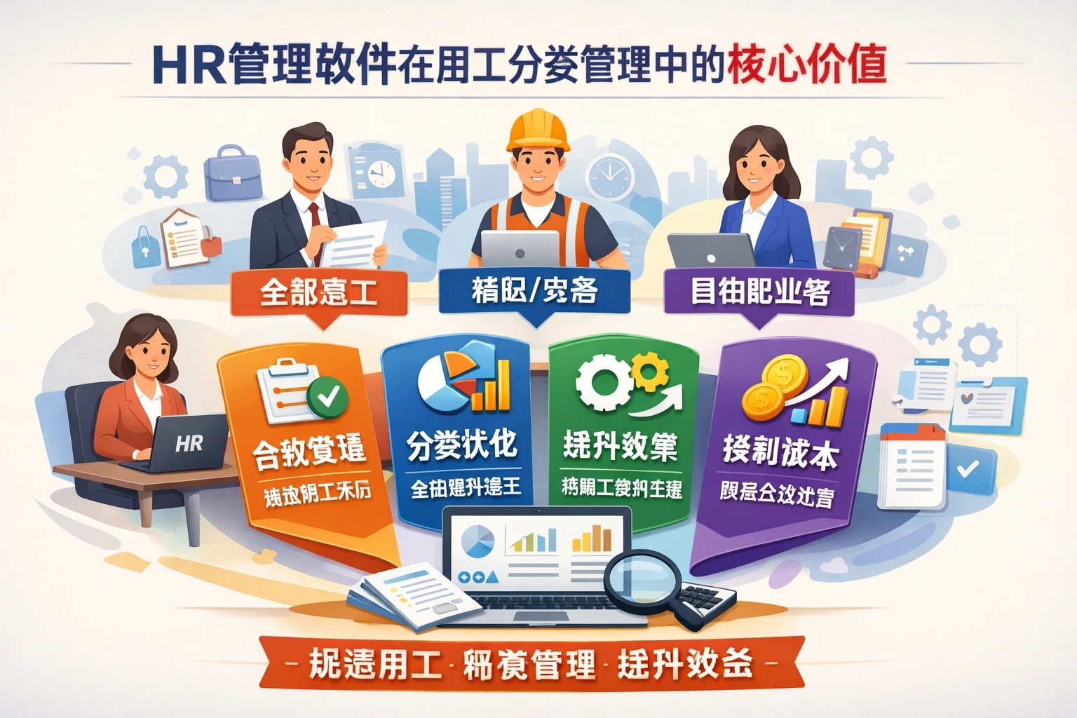HR管理软件在用工分类管理中的核心价值