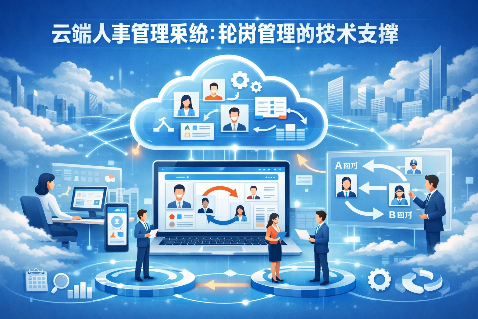 云端人事管理系统：轮岗管理的技术支撑