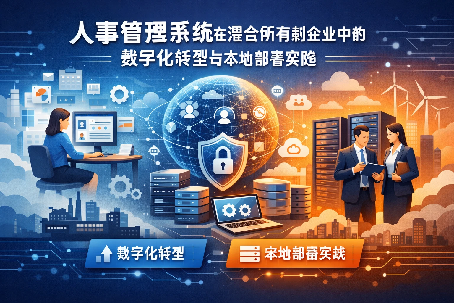 人事管理系统在混合所有制企业中的数字化转型与本地部署实践