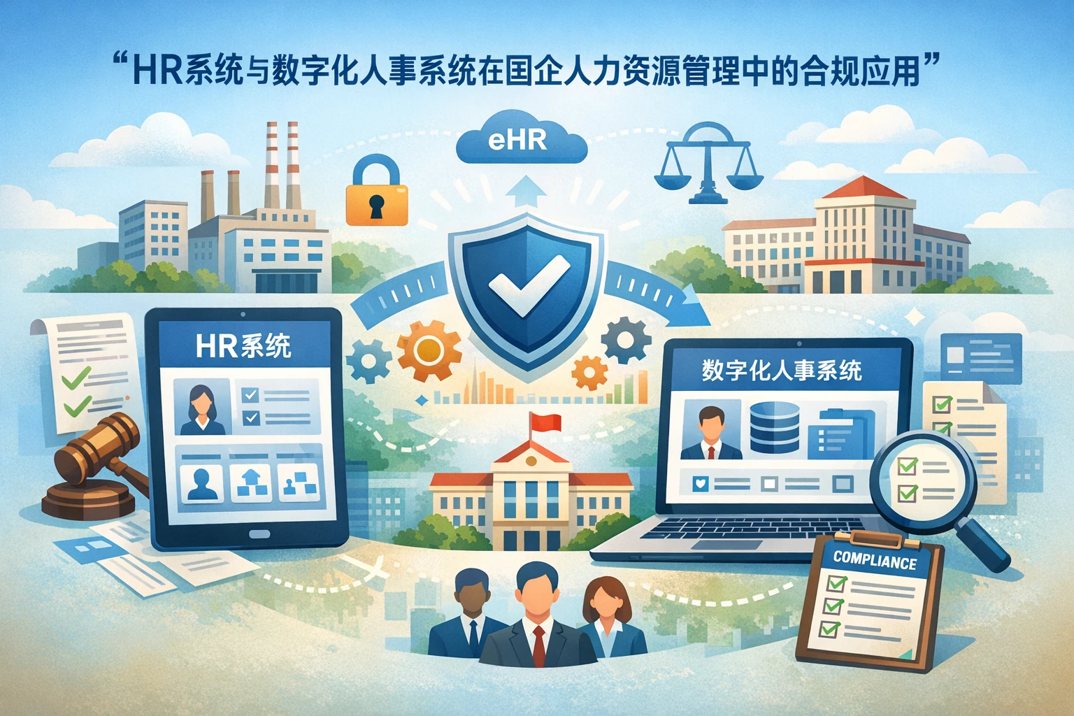 HR系统与数字化人事系统在国企人力资源管理中的合规应用