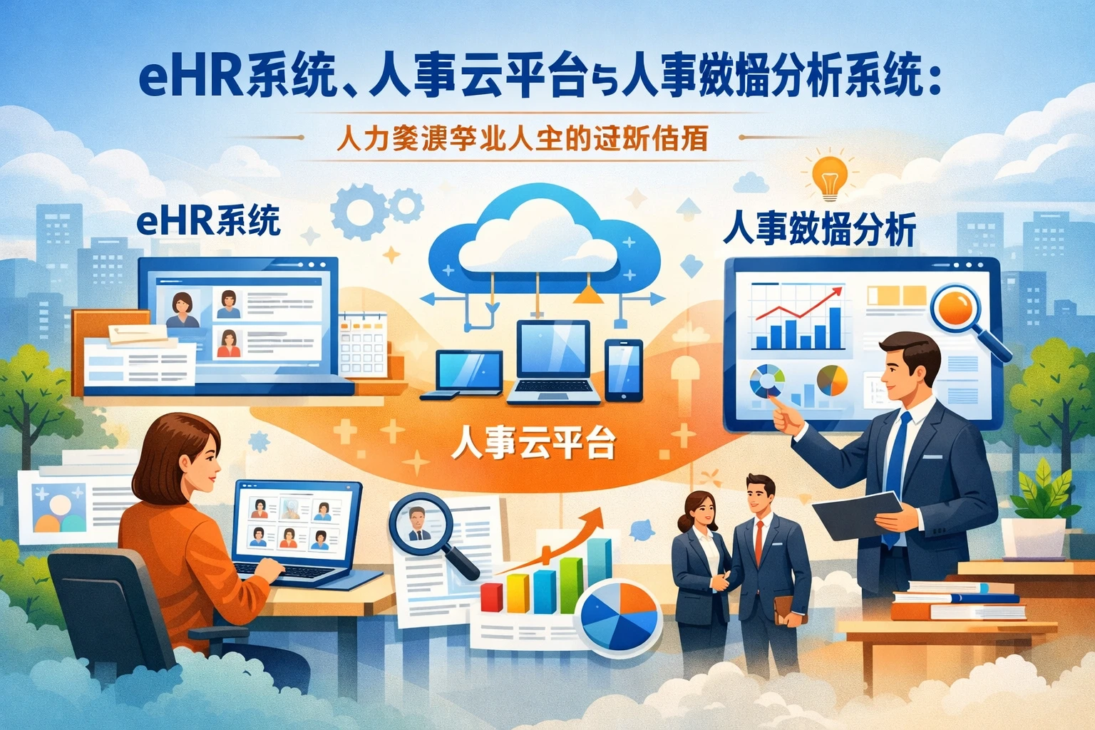 eHR系统、人事云平台与人事数据分析系统：人力资源专业人士的进阶指南
