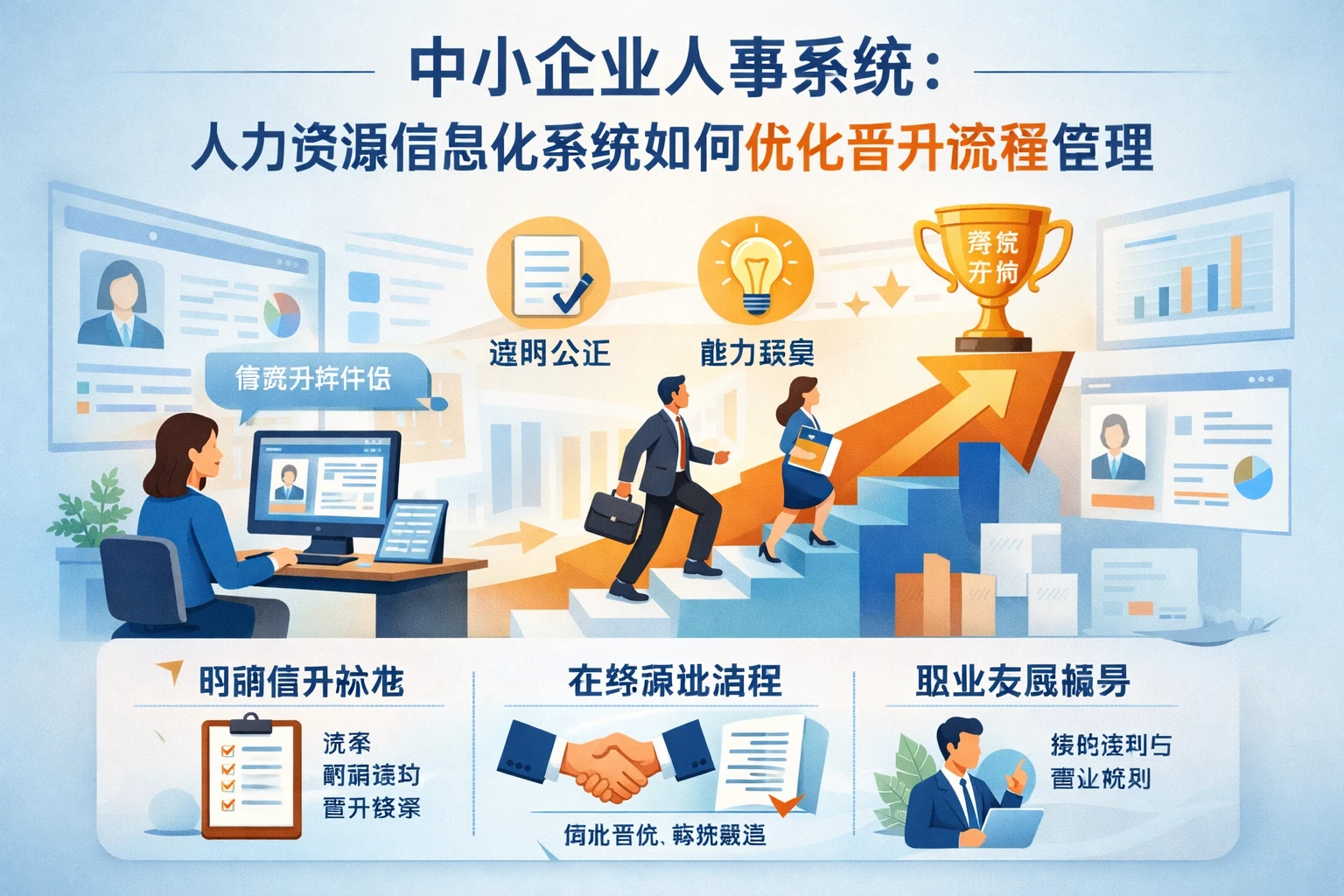 中小企业人事系统：人力资源信息化系统如何优化晋升流程管理