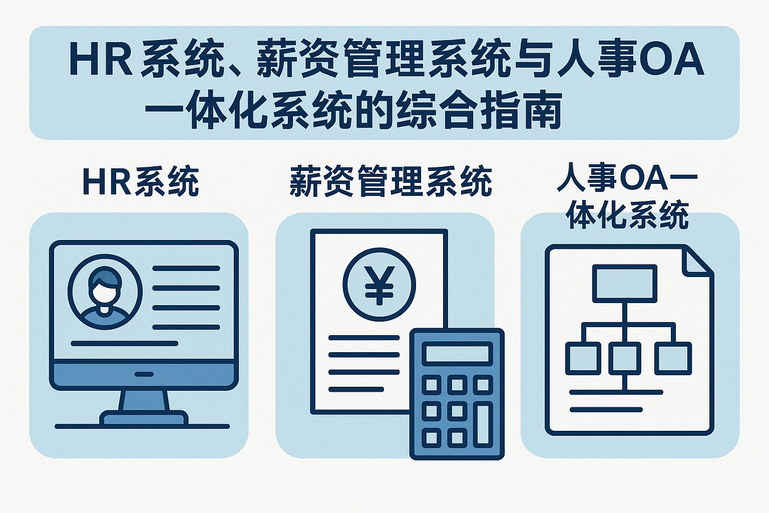 HR系统、薪资管理系统与人事OA一体化系统的综合指南