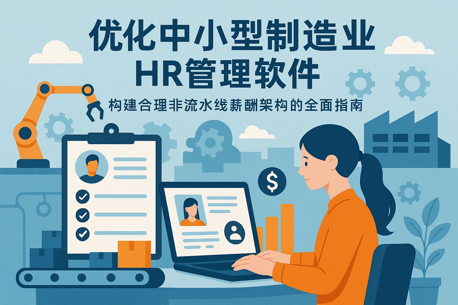 优化中小型制造业HR管理软件：构建合理非流水线薪酬架构的全面指南
