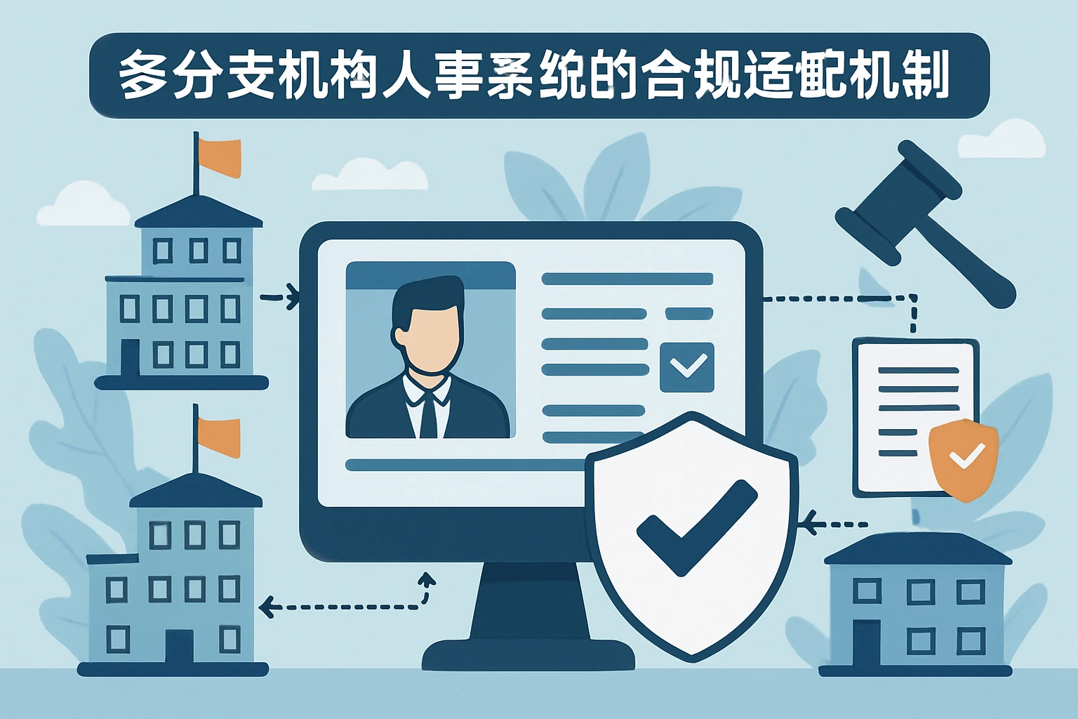 多分支机构人事系统的合规适配机制