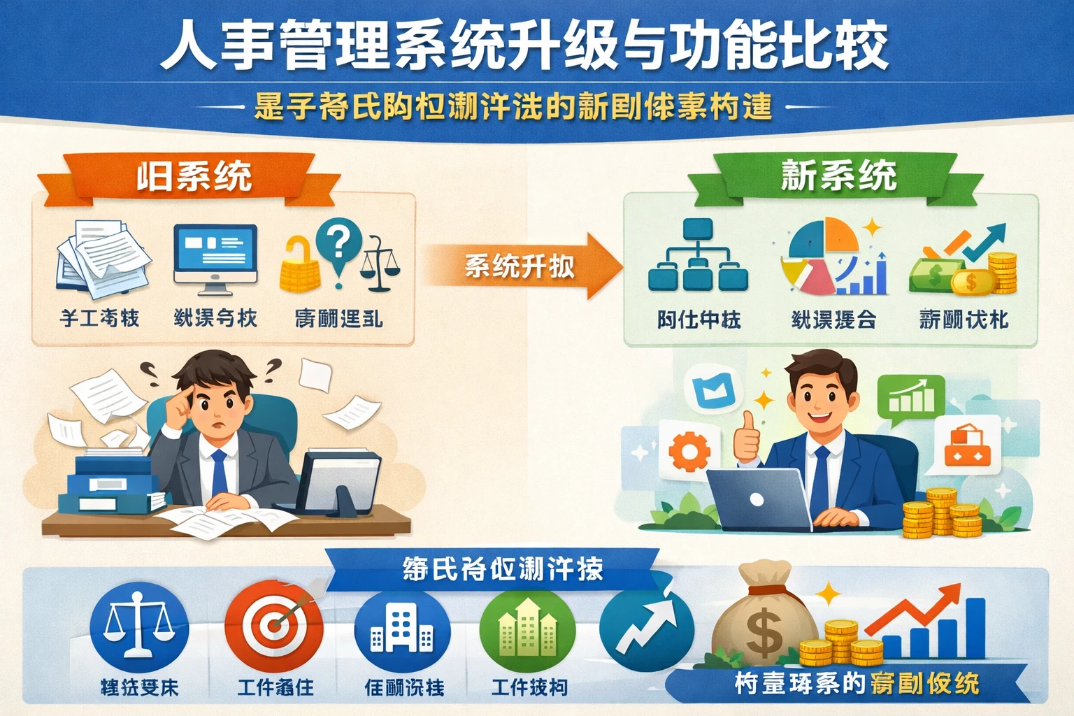 人事管理系统升级与功能比较：基于海氏岗位测评法的薪酬体系构建