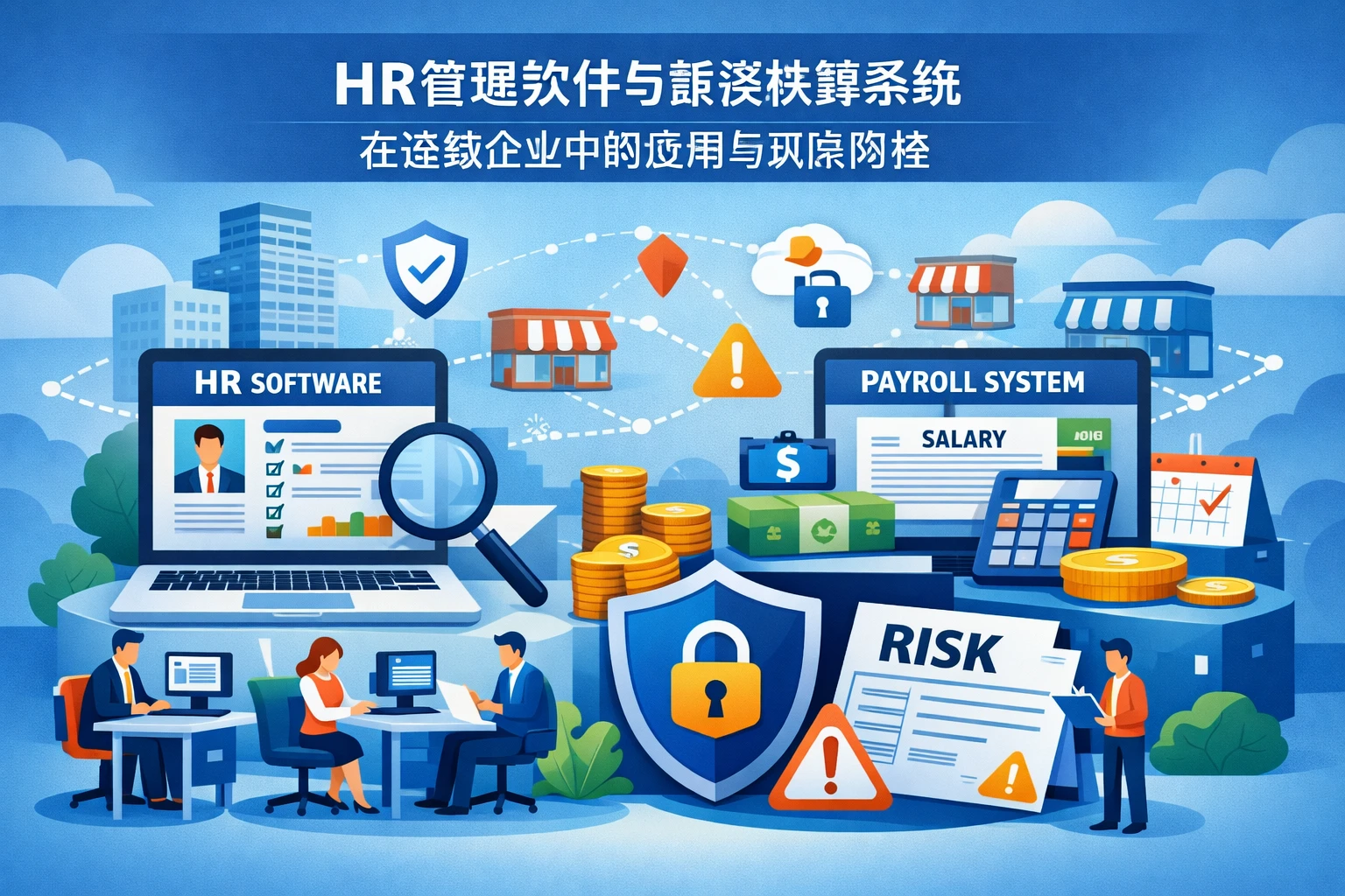 HR管理软件与薪资核算系统在连锁企业中的应用与风险防控