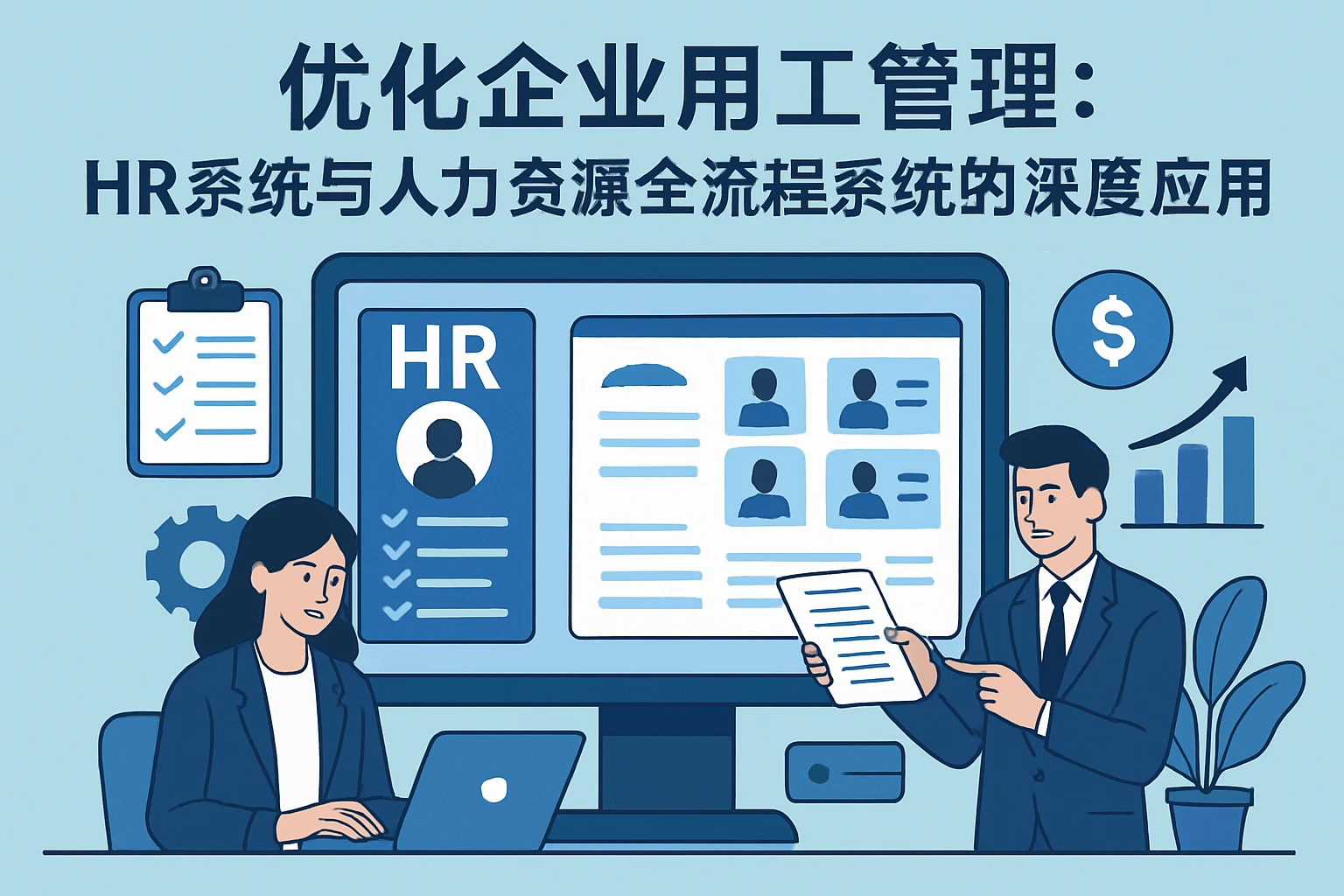 优化企业用工管理：HR系统与人力资源全流程系统的深度应用