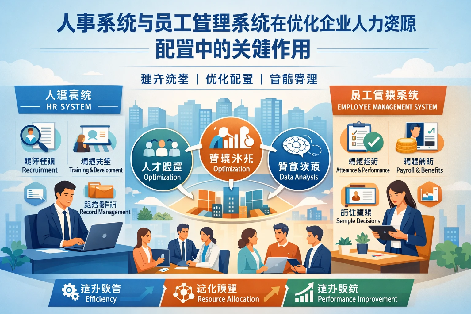 人事系统与员工管理系统在优化企业人力资源配置中的关键作用