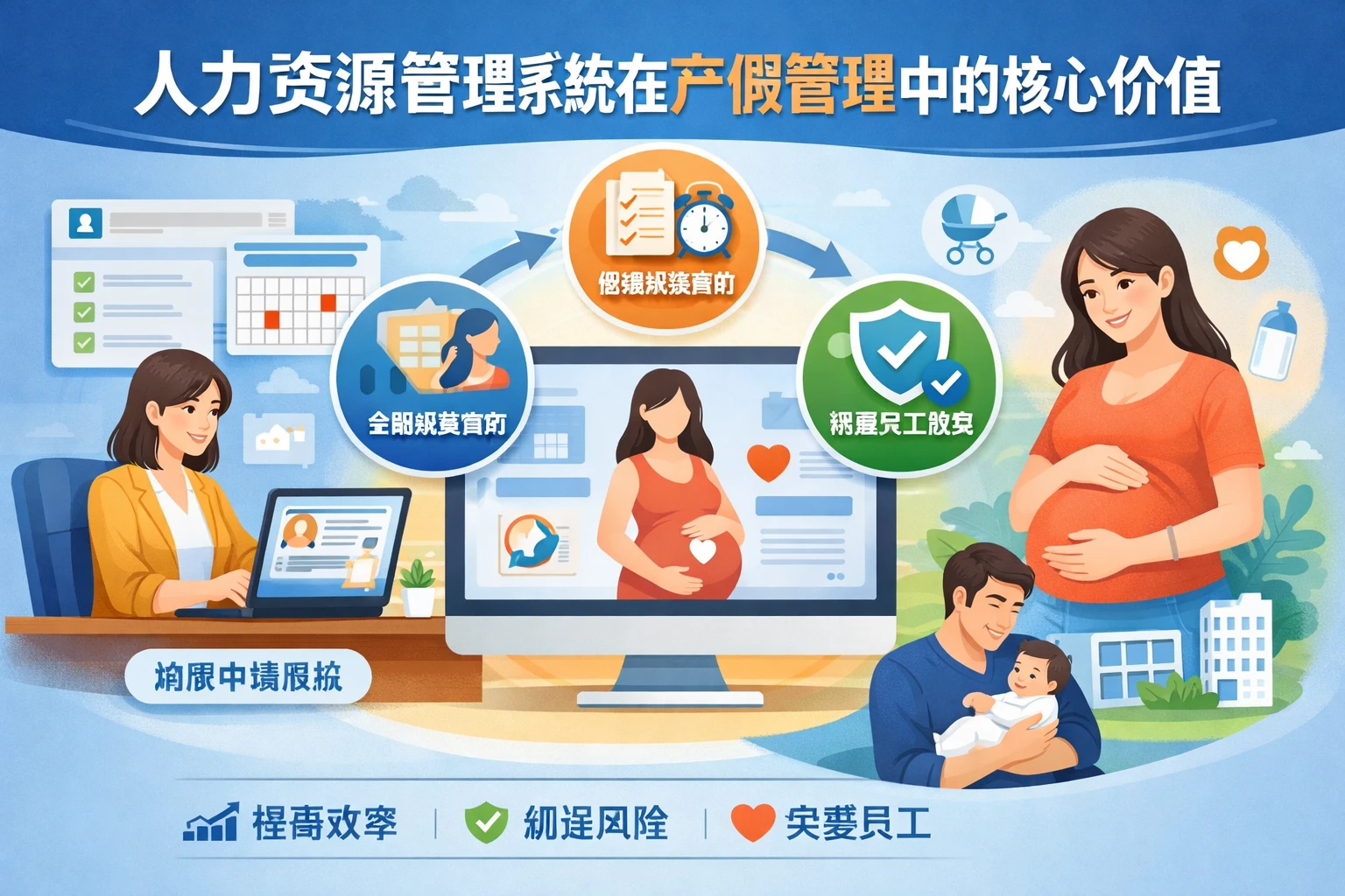 人力资源管理系统在产假管理中的核心价值