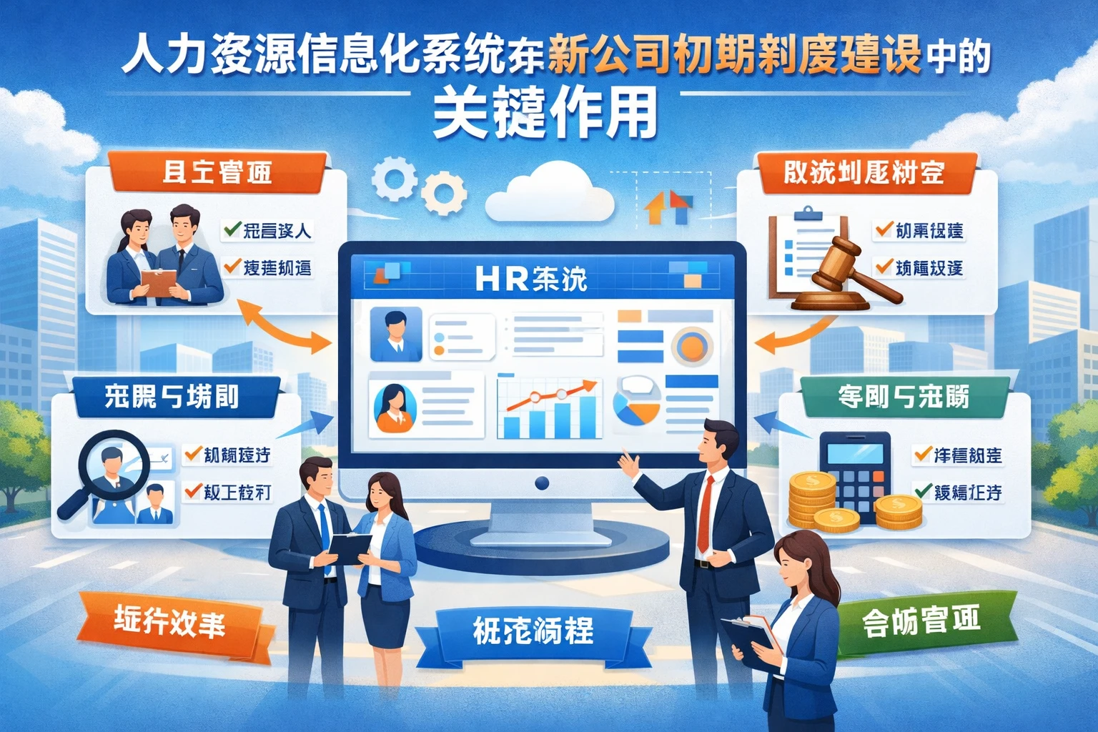 人力资源信息化系统在新公司初期制度建设中的关键作用