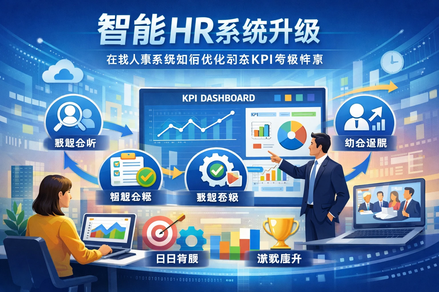 智能HR系统升级：在线人事系统如何优化动态KPI考核体系
