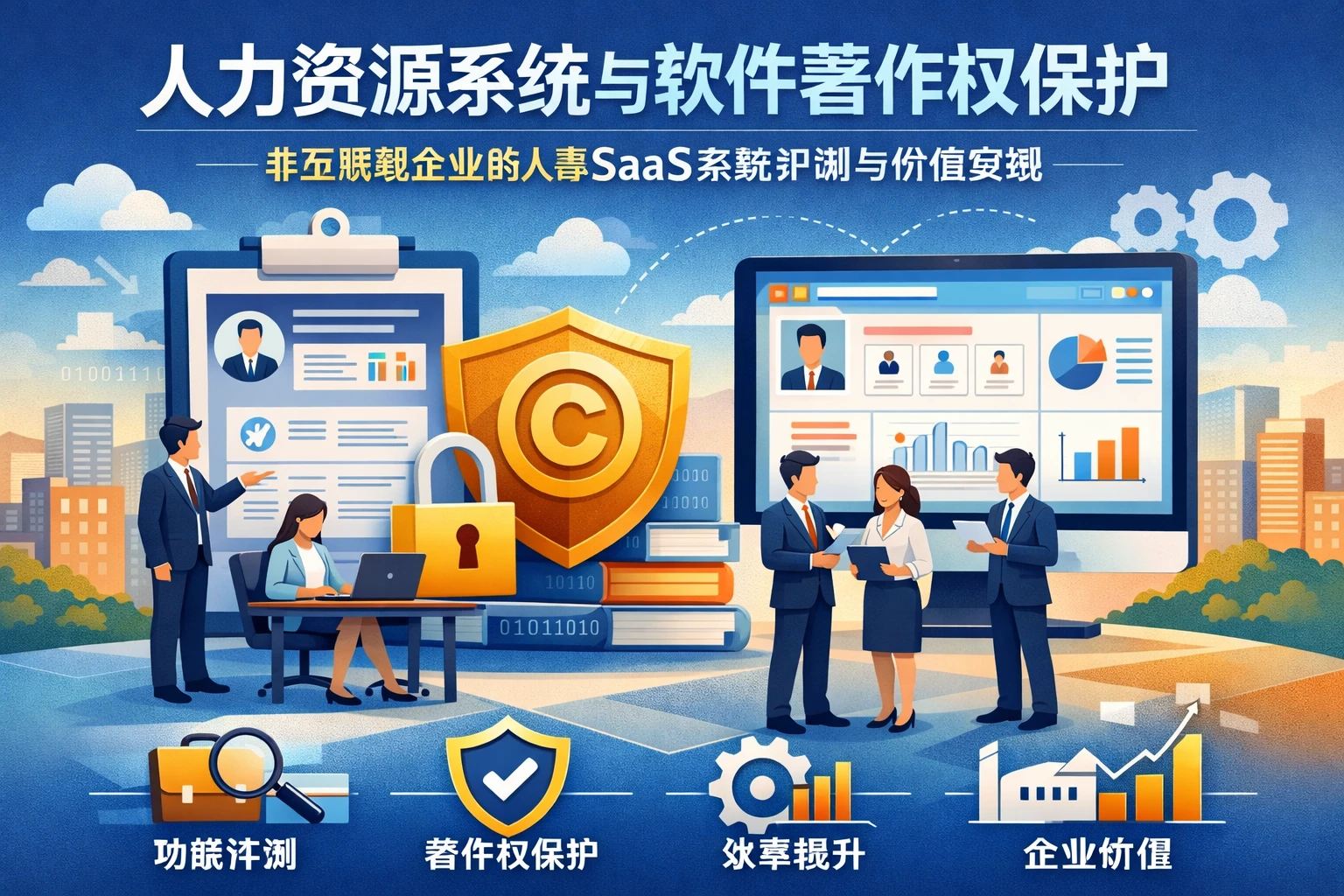 人力资源系统与软件著作权保护：非互联网企业的人事SaaS系统评测与价值实现