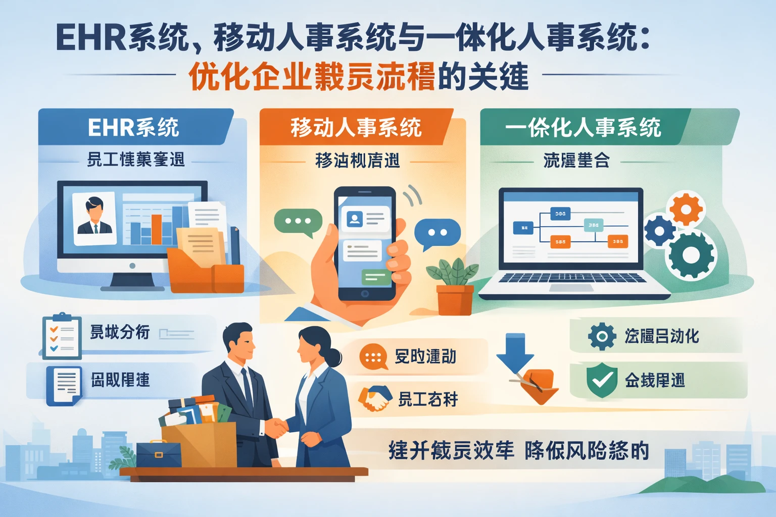 EHR系统、移动人事系统与一体化人事系统：优化企业裁员流程的关键