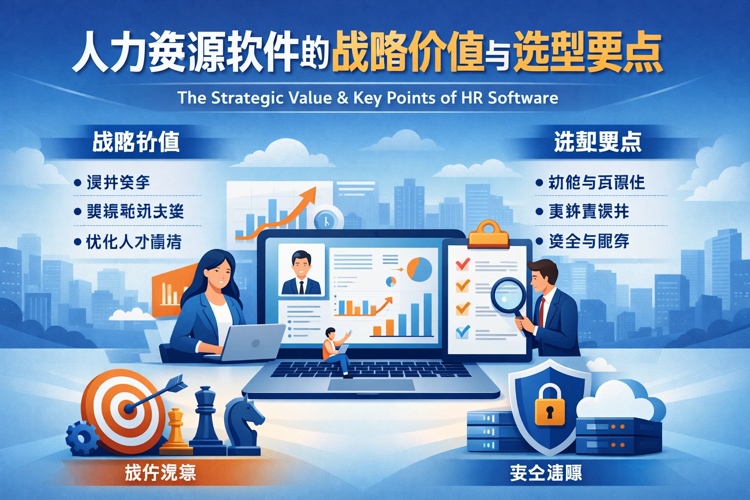 人力资源软件的战略价值与选型要点