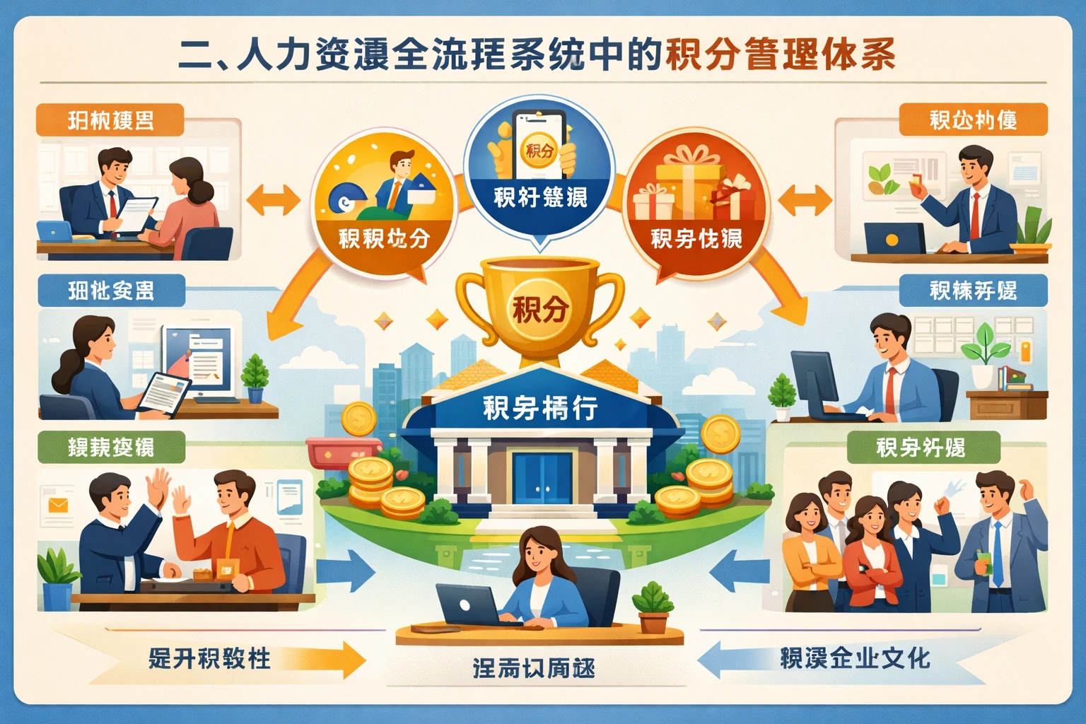 二、人力资源全流程系统中的积分管理体系