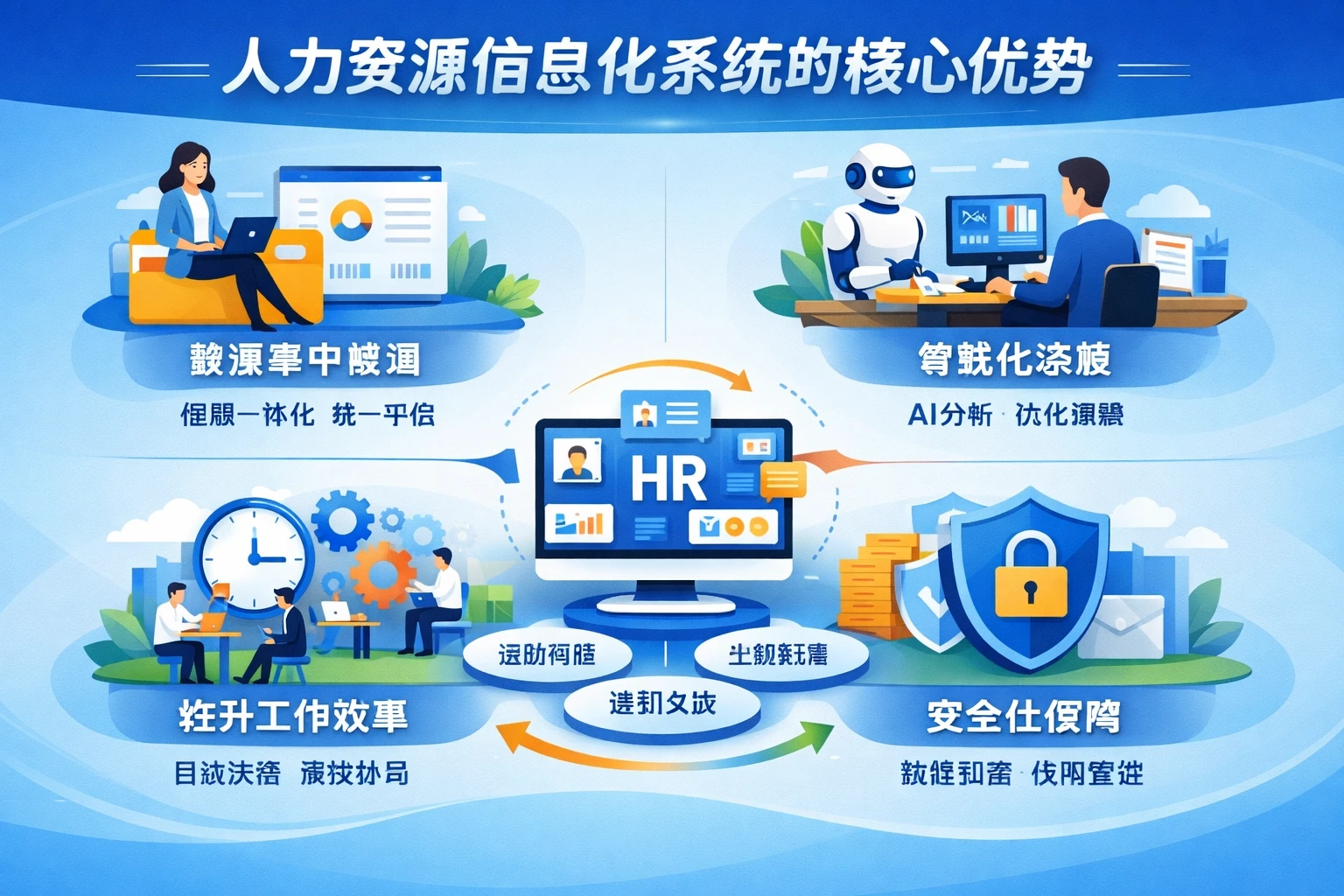 人力资源信息化系统的核心优势
